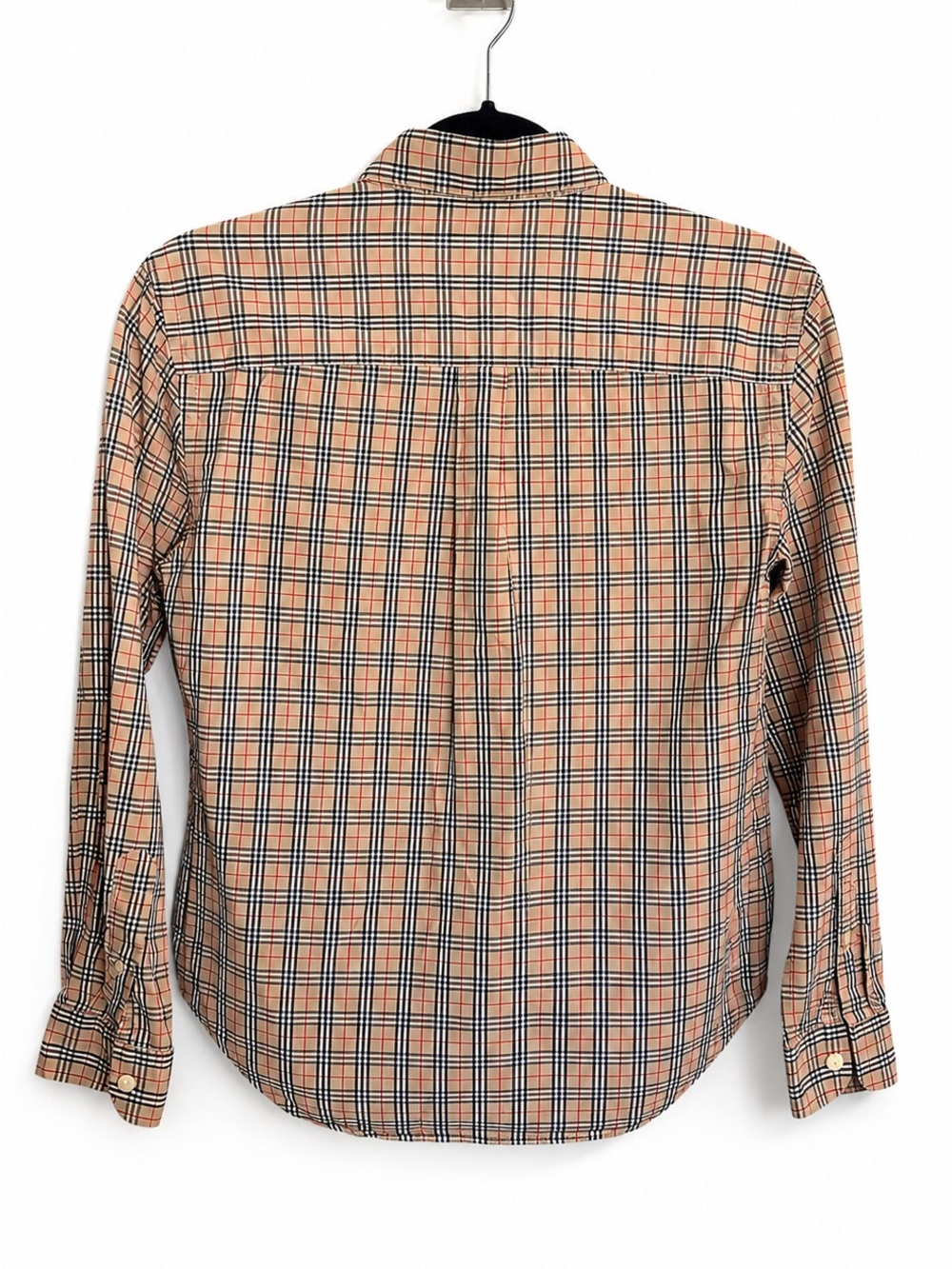 Vintage Burberrys London Nova Check Plaid Button Down Shirt Small - Picture 4 of 5